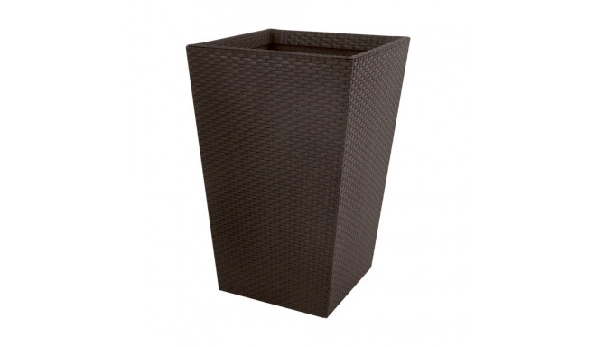 Donica prostokątna MEDIUM RATTAN PLANTER 55,4L whiskey brown