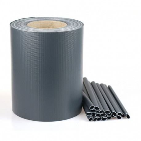 Aialint klambritega 19 cm x 35 m grafiit