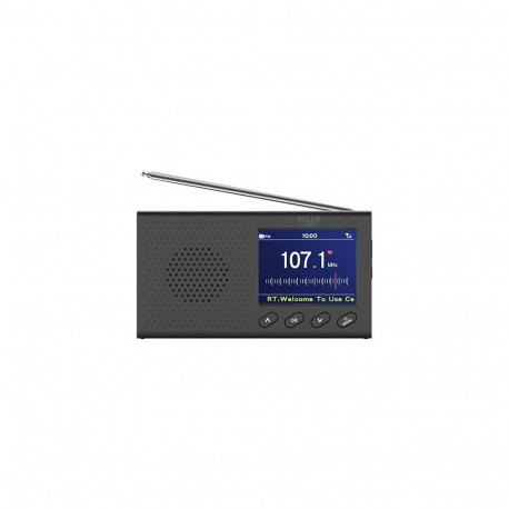 AD 1198 kaasaskantav raadio lcd fm bluetooth kell