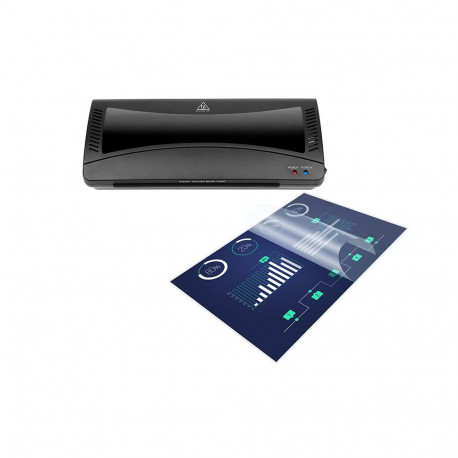 Laminator TRACER TRL-A4 + lamineerimiskiled (100 tk, A4, 75 mik)