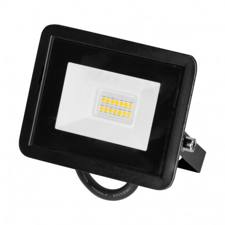 ALLED 10W LED-prožektor, 850lm, IP65, 4000K, Alu+Klaas