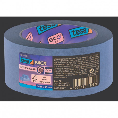 standardne pruun paberteip eco logo 50m:50mm