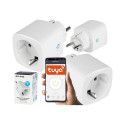 72-075# Inteligentne gniazdko sterowane wifi tuya v3 białe