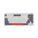 Klawiatura mechaniczna Tracer FINA 84 White/Grey (Outemu Red Switch)