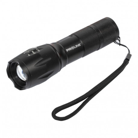 alumiinium taskulamp 200 lm, 3xaaa, 5 valgusrežiimi, suum, proline