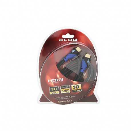 92-683# Przyłącze hdmi-hdmi 8k 3m plecionka