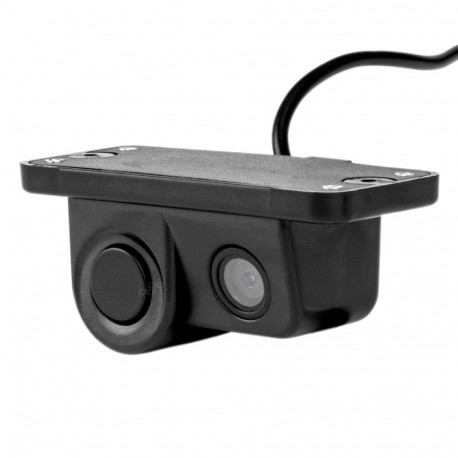 Tagurduskaamera koos parkimisanduriga 2-ühes 720p 12v hd-601 amio-03540