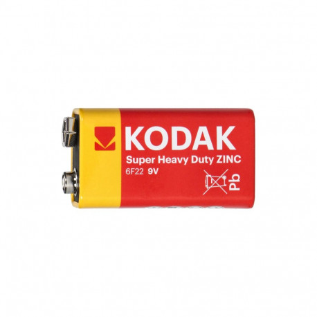 Kodax Zinc Super Heavy Duty 9V R9 patarei, 1 tk, foolium