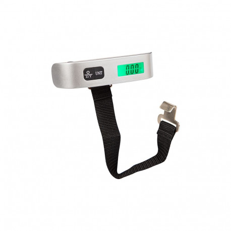 44-090# Waga bagażowa turystyczna hakowa ls101 50kg srebrna (4 tk.)