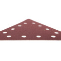 Papier ścierny na rzep K80, trójkątny z 12 otworami, 5szt do szlifierki 59G264