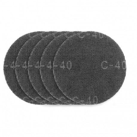 lihvpaberist ketas takjaskinnitusega 180 mm, K40, 5 tk, sobib lihvmasinale 59G263