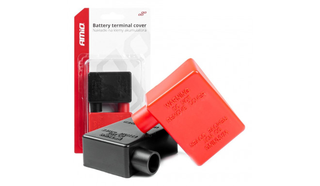 Kaitsekatted aku klemmidele 2 tk amio-03080