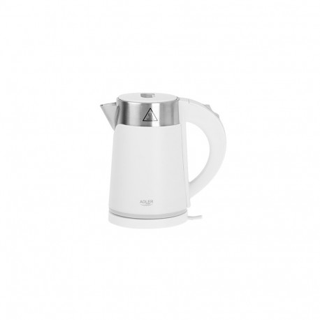 AD 1372 valge metallist veekeetja 0,6l
