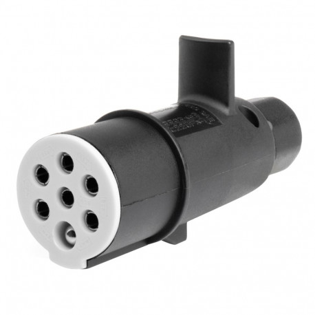 7-pin S-tüüpi 24V haagise pistik amio-03224