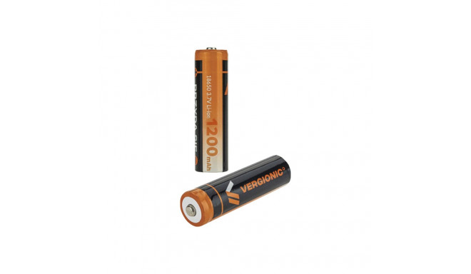 85-591# Akumulator 18650 li-ion 1200mah 3,7v verg (2 tk.)