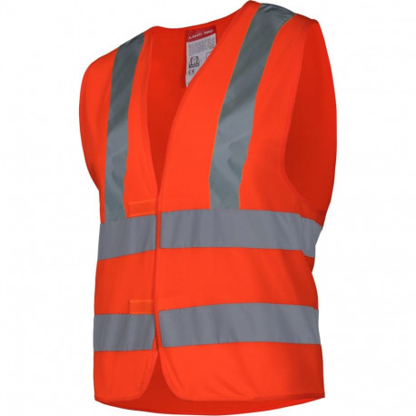 Hoiatusvest 4 triipu, oranž, "m", CE
