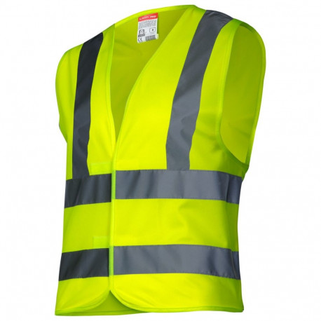Ohutusvest 4 triibuga XL CE lahti, kollane