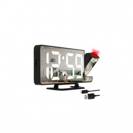 Budzik- LED kell projektoriga Izoxis 19576