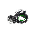 Latarka czołowa 5 x LED T6 CREE