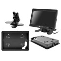 Monitor samochodowy lcd 7cali z obsługą do 2 kamer i czujnikami parkowania Monitor samochodowy lcd 7cali z obsługą do 2 kamer i czujnikami parkowania