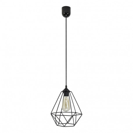 KEBUL lampa wisząca, moc max. 1x60W, E27, czarna