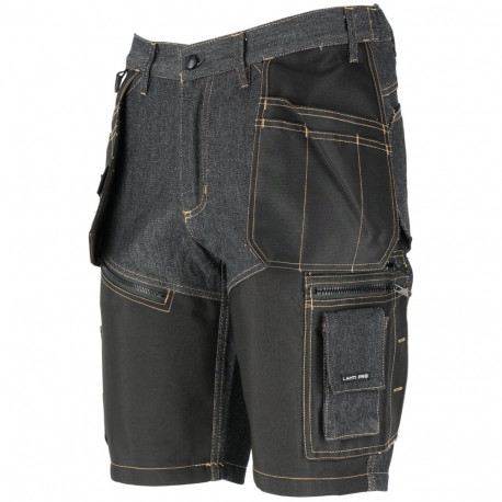 Spodenki krótkie jeans. czar. ze wzmoc., "3xl", ce, lahti