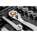 Klucze nasadowe 1/2", 1/4" , zestaw 82 szt. ECO