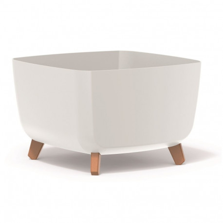 Doniczka GRACIA SQUARE DGQL400 - biały