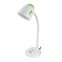 ELD110G Esperanza lampka biurkowa e27 electra zielona
