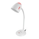 ELD110R Esperanza lampka biurkowa e27 electra czerwona