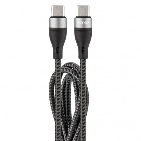 Kabel usb-c + usb-c 100 cm fulllink uc-16 amio-02928