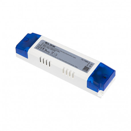 70-758# Zasilacz impulsowy montażowy 12v/5a 60w plastikowy