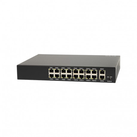 77-937# Lüliti blow 16xpoe 100mbs 240w bl-sw18-16p 2×uplink
