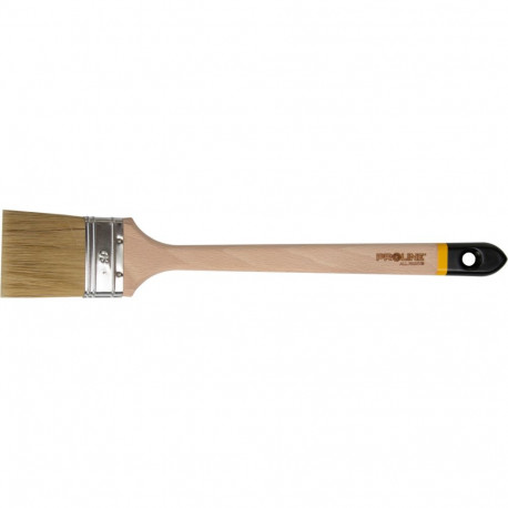 proline nurga pintsel 36mm, puidust käepide, universaalne