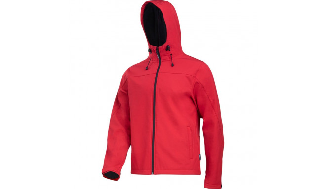 Kurtka softshell z kapt. czerwona, "s", ce, lahti