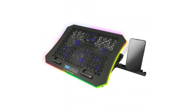 EGC109 Esperanza jahutav mängurite sülearvuti alus led rgb galerne