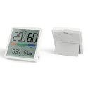 Termometr/higrometr z funkcją zegara i daty, GreenBlue, bateria CR2032, zakres temp. -9.9 st. C do +