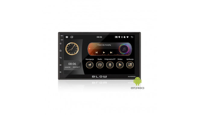 78-320# Raadio blow avh-9930 2din 7" gps android