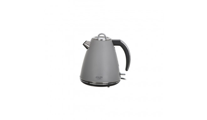 AD 1343 grey Czajnik metalowy 1,5 l strix