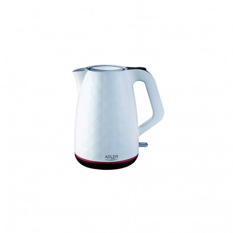 AD 1277 valge plastist veekeetja 1,7 l