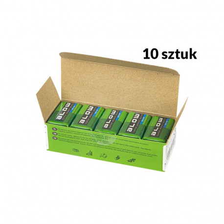 82-570# Bateria blow super heavy duty 9v 6f22 10szt