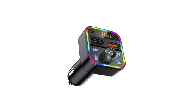 74-164# FM-saatja Blow Bluetooth 5 + QC3.0 RGB