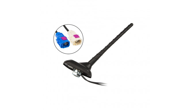 22-698# Professionaalne autoantenn fm/gps alfa, fiat, lancia mast 20 cm