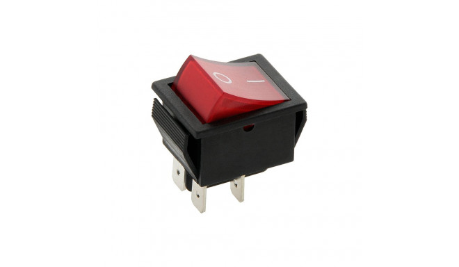 3078# mk621 punane 230v valgustatud lüliti (20 tk.)