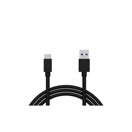 66-121# Przyłącze usb 3.0 a - usb-c 0,5m czarne blister