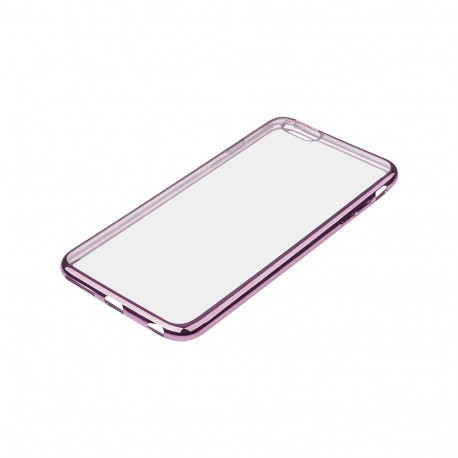 79-606# Etui iphone 6 6s plus różowe złoto "e"