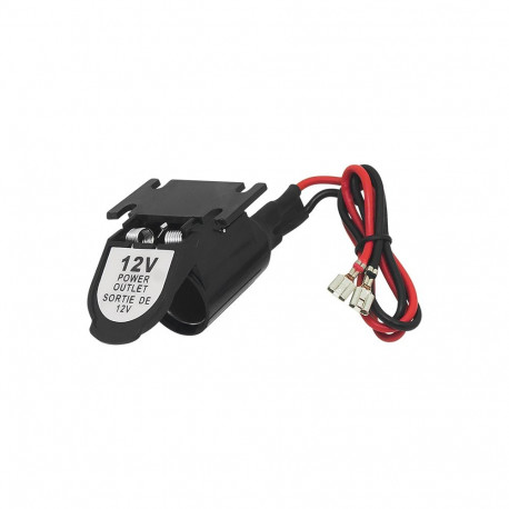 96-877# autolaadija pistikupesa klapiga cs-12