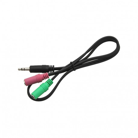 3424# Przyłącze wtyk 3,5st-2xgniazdo 3,5st 1,5m