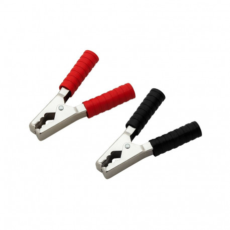 96-710# suur krokodillklemm 200a must/punane 2 tk. (10 tk.)