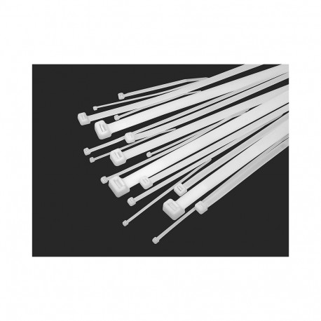 41-086# Kinnitusklamber 7,5x550mm valge